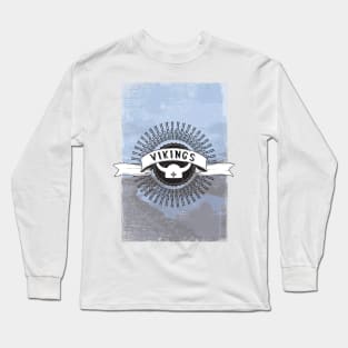 Viking Emblem Long Sleeve T-Shirt